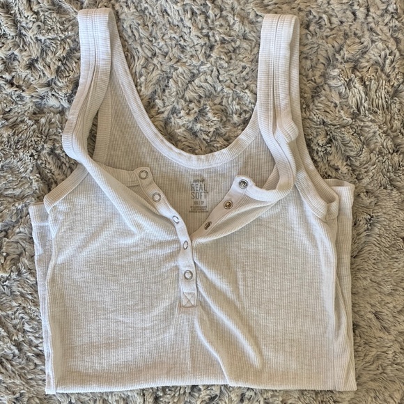 American Eagle Outfitters Tops - American Eagle Soft and Sexy Henley Tank